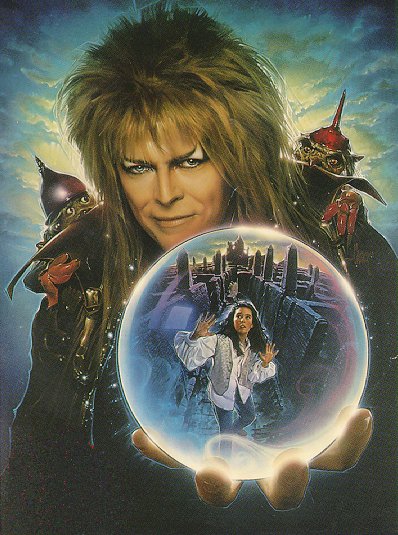 Jareth with Sarah in crystal