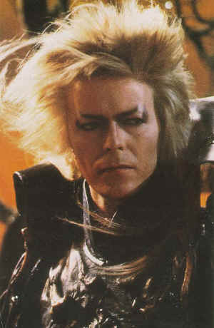 Jareth outside the cave